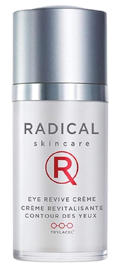 Radical Skincare Eye Revive Creme - 4 in1 Anti-Aging Solution Combats Wrinkles, Dark Circles, Puffiness, & Fine Lines - For All Skin Types Including Sensitive Skin - Paraben Free (0.5 Fl Oz, 2 Pack)-BrightBean Baby
