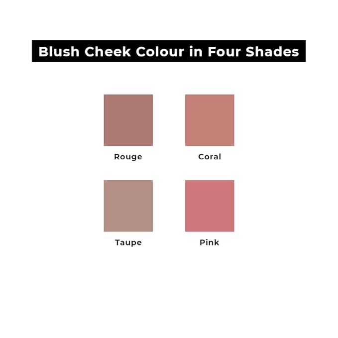 Lamel Pink Blush Cheek Color Mini - Blendable Natural Blush Powder - Enhances & Defines Shapes & Features - Contouring Powder Blush - 4 Universal Shades - № 405 (Pink Blossom) - 3.8g / 0.13 oz-BrightBean Baby