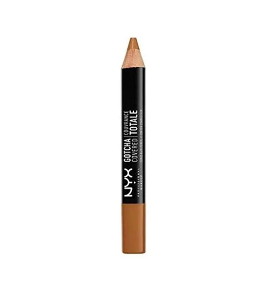 NYX Professional Makeup Gotcha Covered Concealer Pen, Mahogany, 0.04 Ounce-BrightBean Baby