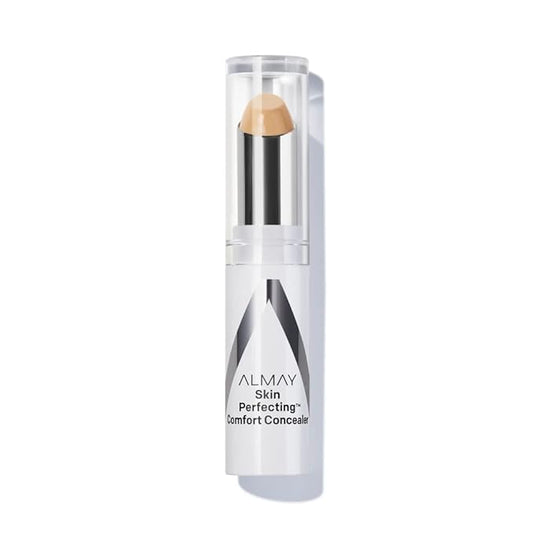Almay Skin Perfecting Comfort Concealer, Hypoallergenic, Cruelty Free, -Fragrance Free, Dermatologist Tested, Medium/Tan-BrightBean Baby
