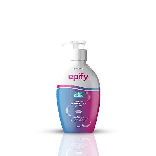 Epify Intimate Hair Removal Cream for Men and Women - Pubic, Bikini Line, Sensitive Areas - 8.45 Fl Oz-BrightBean Baby