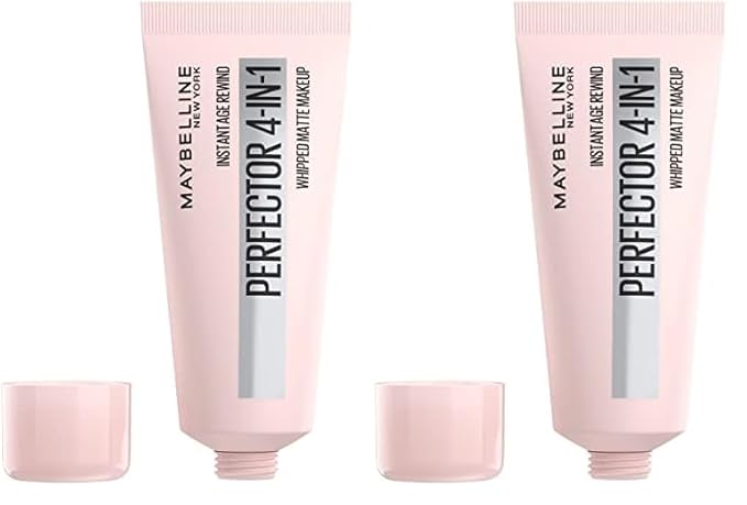 Maybelline Instant Age Rewind Instant Perfector 4-In-1 Matte Makeup, 04 Medium/Deep, 1 Count (Pack of 2)-BrightBean Baby