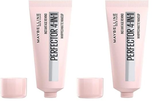 Maybelline Instant Age Rewind Instant Perfector 4-In-1 Matte Makeup, 04 Medium/Deep, 1 Count (Pack of 2)-BrightBean Baby