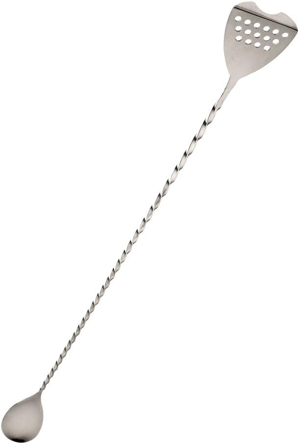 Barfly Bar Spoon with Strainer End, 15 3/4" (40.0 Cm), Stainless Steel