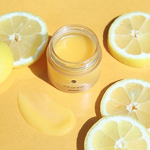 Sweet Dreams Lip Mask: Nourishing, Plumping and Hydrating Lip Balm | Ecofriendly Lip Sleeping Mask | Hyaluronic Acids + Vitamin C + Shea Butter + Antioxidants | Yuzu - 0.7 oz.-BrightBean Baby