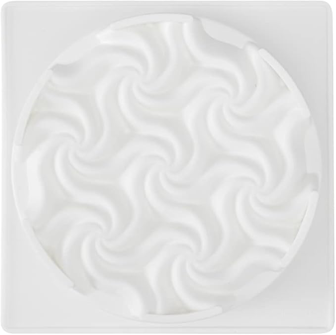 Pastry Tek 6.8 Inch Swirl Cake Pans, 10 Oven-Ready Silicone Bundt Cake Pans - Flexible, Freezable, White Silicone Small Cake Molds, Easy Release, For Baking Desserts - Restaurantware