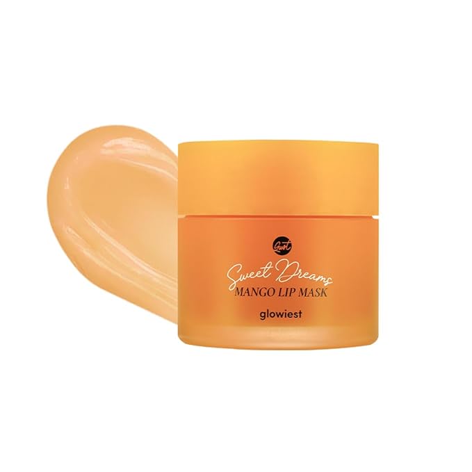 Sweet Dreams Lip Mask-Nourishing, Plumping and Hydrating Lip Balm | Ecofriendly Lip Sleeping Mask | Hyaluronic Acids + Vitamin C + Shea Butter + Antioxidants l Mango - 0.7 oz.-BrightBean Baby