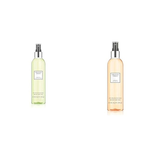 Vera Wang Embrace Body Mist Spray for Women, Green Tea & Pear Blossom, 8 Fluid Oz with Marigold and Gardenia Scent, 8 Ounce Body Mist Spray Dreamy Fl-BrightBean Baby