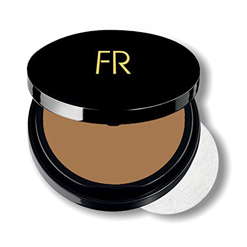 Luxury Oil Blotting Pressed Powder by Flori Roberts, Long Lasting Oil and Shine Control, Flawless Complexion for Women of Color or Deeper Skin Tones-BrightBean Baby