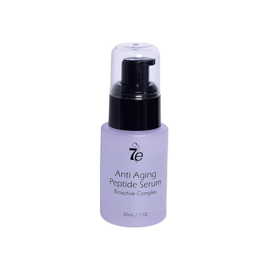 7E Wellness:Anti-Aging Peptide Serum, Anti-Wrinkle Copper Peptide Serum With Hyaluronic Acid & Polypeptides - Supports Collagen & Elastin Production | Brightening, Firming & Hydrating for Face-BrightBean Baby