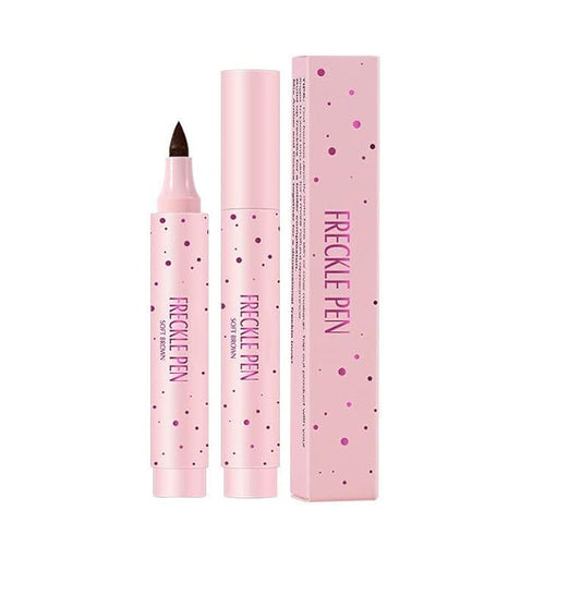 Freckle Pen Faux Freckle Pen Colour Pop Freckle Pen Supernaturally Realistic Freckles Makeup Brush Fantastic Freckles Pen Long-lasting Waterproof Soft-point Absorbent Pen For a Natural and Easy Makeup Look (Double)-BrightBean Baby