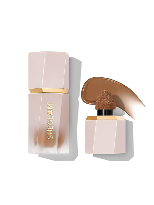 SHEGLAM Sun Sculpt Cool Toned Liquid Contour Stick Long Lasting Cream Bronzer Makeup - Warm Honey-BrightBean Baby