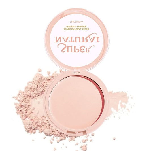 Oil Control Face Pressed Powder, Matte powder setting powder, long-lasting and waterproof loose powder, Flawless Lightweight Face Cosmetics, Cruelty-free, (02, 1 Pcs)-BrightBean Baby