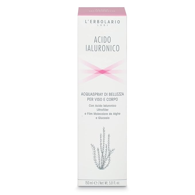 L’Erbolario Hyaluronic Acid Beauty Water Spray for Face and Body - Face Mist and Body Moisturizer Spray - Skin Toner - With Coconut Pulp - 5 oz-BrightBean Baby