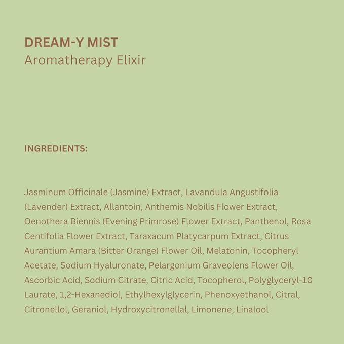 Pixi Beauty Dream-y Mist | Elixir Facial Mist | Help Hydrate & Preserve Skin with Jasmine, Lavender, Chamomile, 80ml-BrightBean Baby