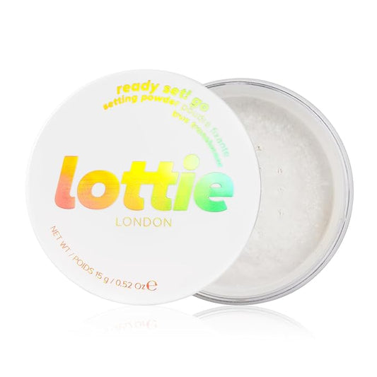 Ready Set! Go in True Translucent, Lightweight Pressed Setting Powder, Infused with Hyaluronic Acid, Long-wear & Soft-Focus Matte Finish-BrightBean Baby
