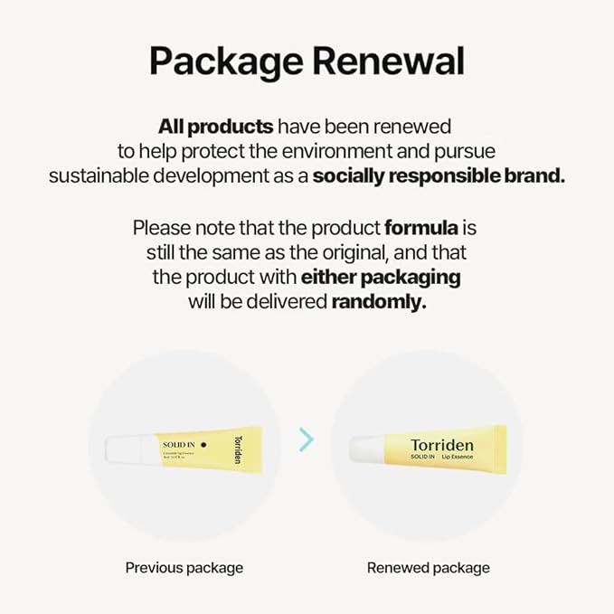 Torriden Ceramide Lip Essence with Organic Jojoba Oil for Glowy, Dewy, Plumped Lips - 0.37 Oz Korean Skin Care-BrightBean Baby