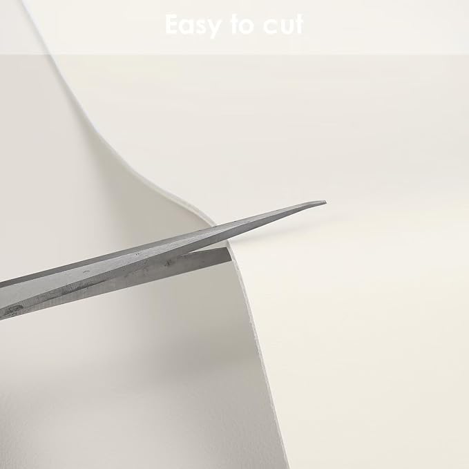 Leather Dresser Cover,1.8mm Thick,14x40 Inch,Dresser Protector Top,Dresser Top Protector,Dresser Cover Top,Dresser Top Cover,Dresser Cover Top for Bedroom.(White+White,14x40)