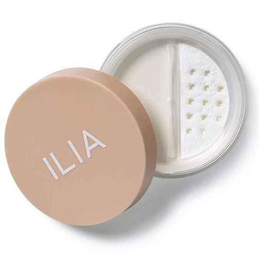 ILIA - Soft Focus Finishing Powder | Non-Toxic, Vegan, Cruelty-Free, Talc-Free, Lightweight + Long Lasting for All Skin Types (0.32 oz | 9 g)-BrightBean Baby