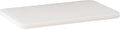 Winco Heavy-Duty Plastic Cutting Board, 6" x 10" x 1/2", White
