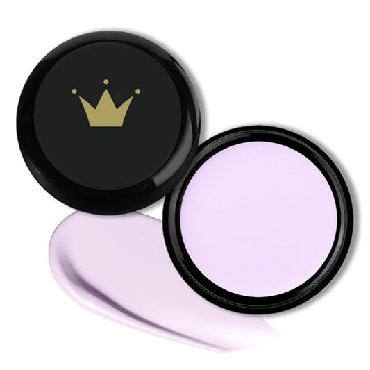 Kaely Color Correcting Concealer,Cream Pot Concealer Full Coverage,under Eye Concealer Palette for Conceals Dark Circles,Waterproof Foundation Face Makeup,09 Light Purple-BrightBean Baby