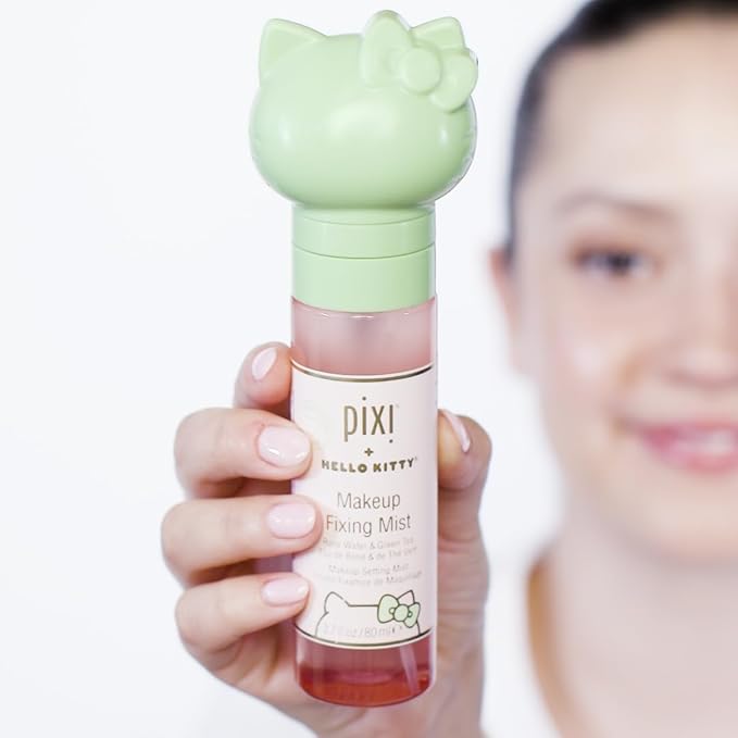 Pixi + Hello Kitty Makeup Fixing Mist |Lightweight Setting Spray | 80 ml / 2.7 fl oz-BrightBean Baby