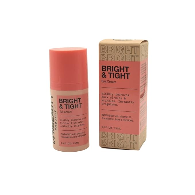 iNNBEAUTY PROJECT Bright & Tight Dark Circle Firming Eye Cream with Vitamin C & Peptides 0.5 oz / 15 mL-BrightBean Baby