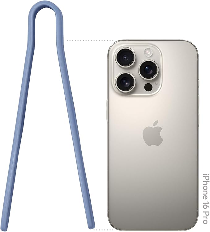 carrotez Mini Silicone Toaster Tongs, Anti-Slip,Non-Scratch Mini Tongs 7 Inch - Blue