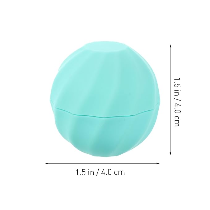 FRCOLOR Lip Balm Containers 10Pcs Empty Lip Lip Balm Bottles Filling Lipstick Box Empty Lip Balm Sphere Containers Balm Sphere Containers Lip Balm Holder-BrightBean Baby