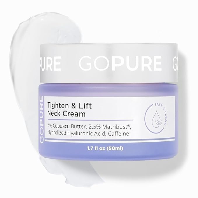 goPure Tighten and Lift Neck Cream - Clinically Tested - Pack of 2-BrightBean Baby