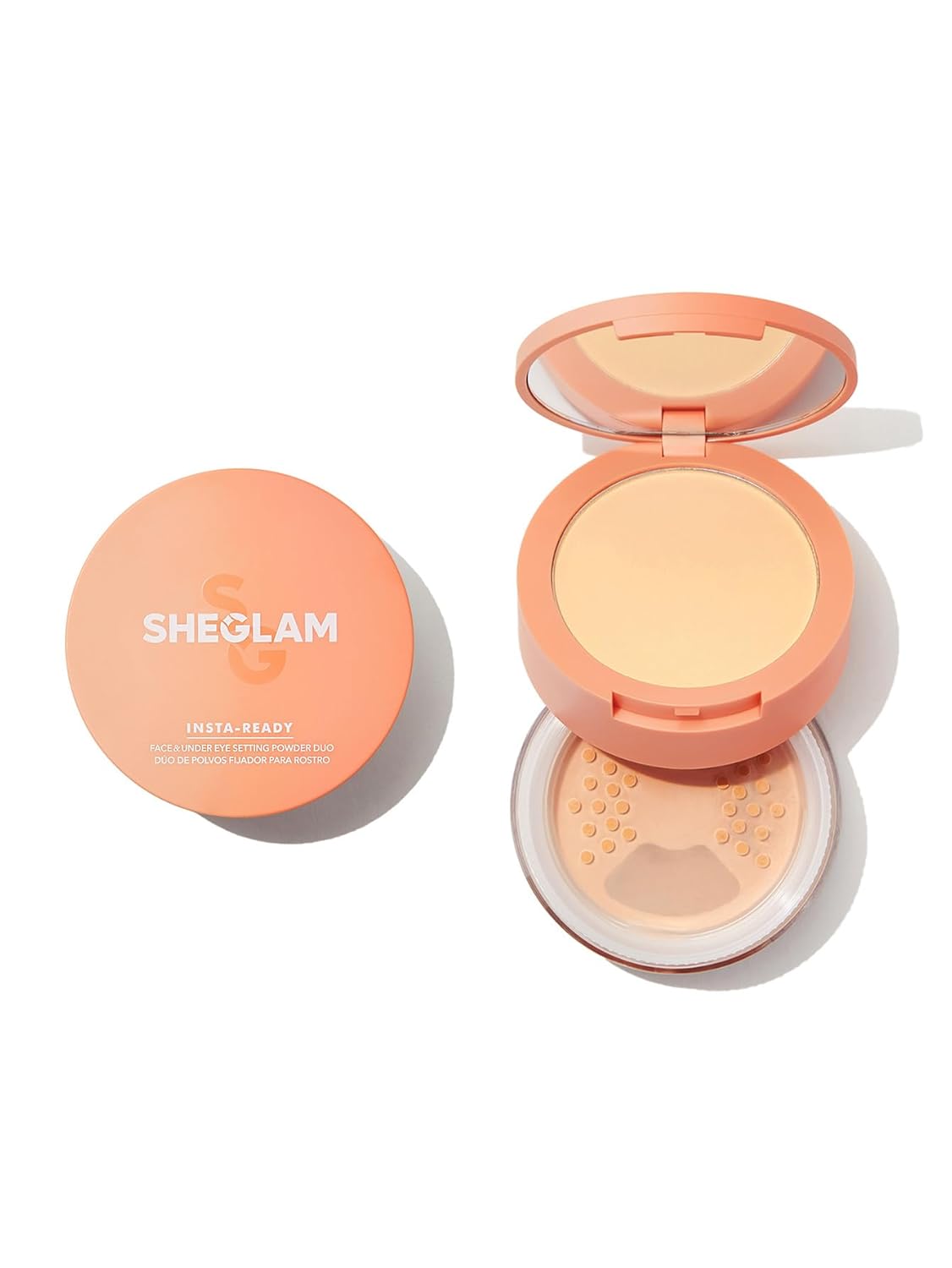 SHEGLAM Insta-Ready Face Powder Loose Under Eye Setting Powder - Toasted Almond-BrightBean Baby