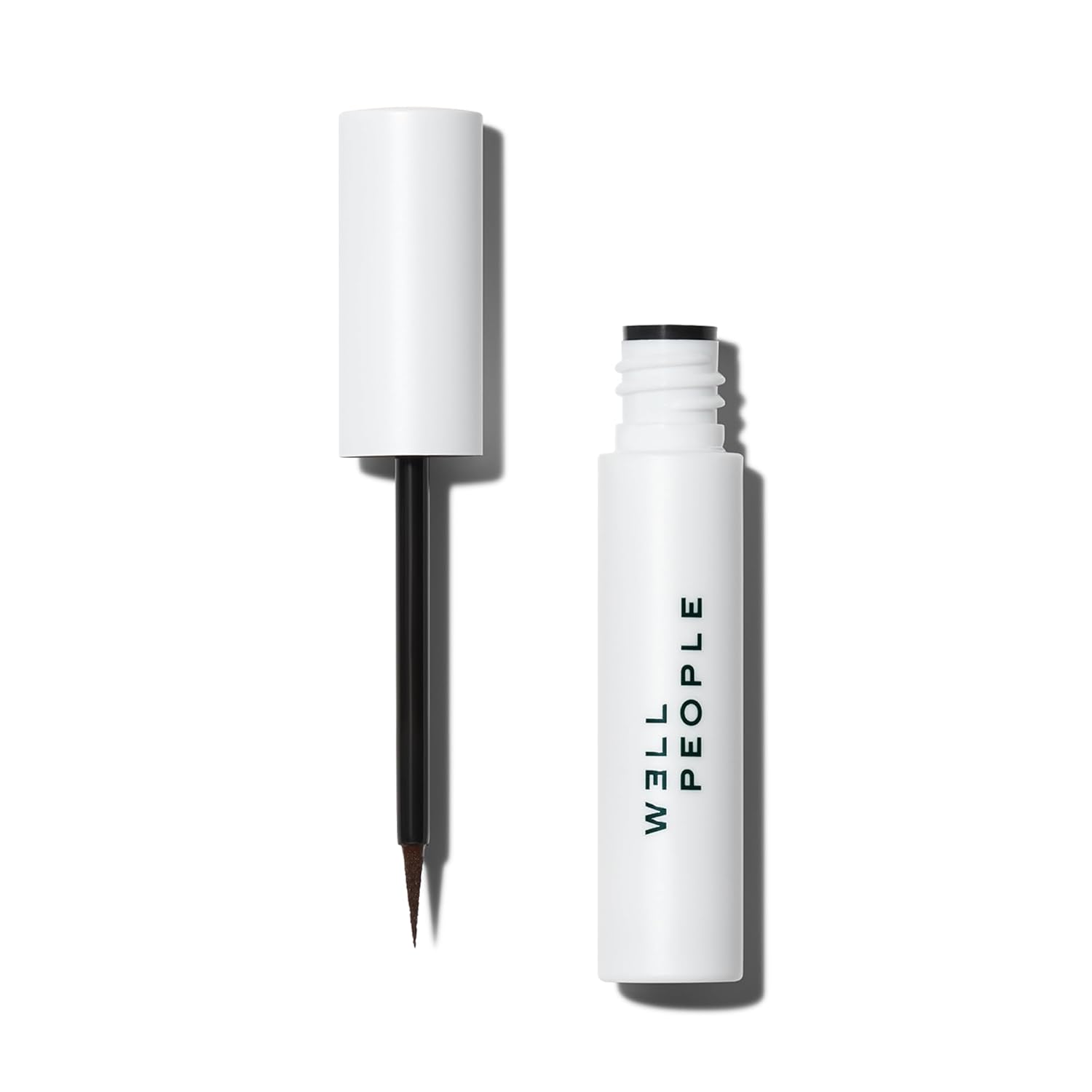 Well People Fresh Lines Liquid Eyeliner, Longwear Liquid Eyeliner For Precise Lines, Hydrating & Smudge-resistant Formula, Vegan & Cruelty-free, Brown-BrightBean Baby