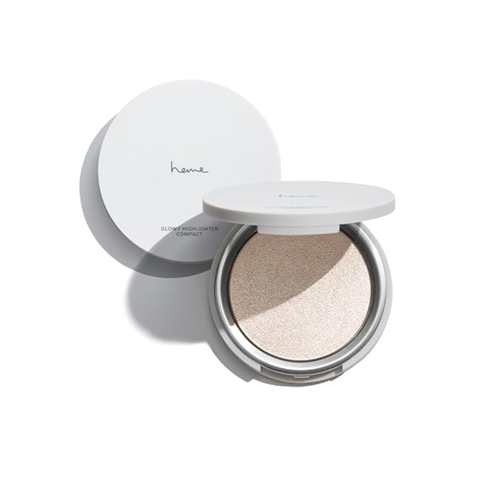 heme Glowy Highlighter Compact 5.5g (04 Glacial White)-BrightBean Baby