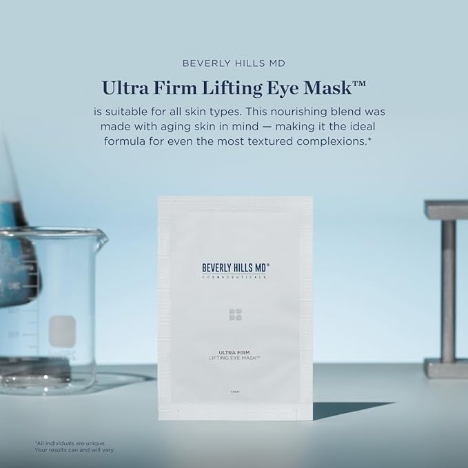 Ultra Firm Lifting Eye Mask- Visibly Lift, Tighten, Contour Eye Area for Wrinkles, Dark Circles- Skin Smoothing & Brightening- Visibly Reduce Signs of Aging w/Rhodiola Rosea Extract-BrightBean Baby