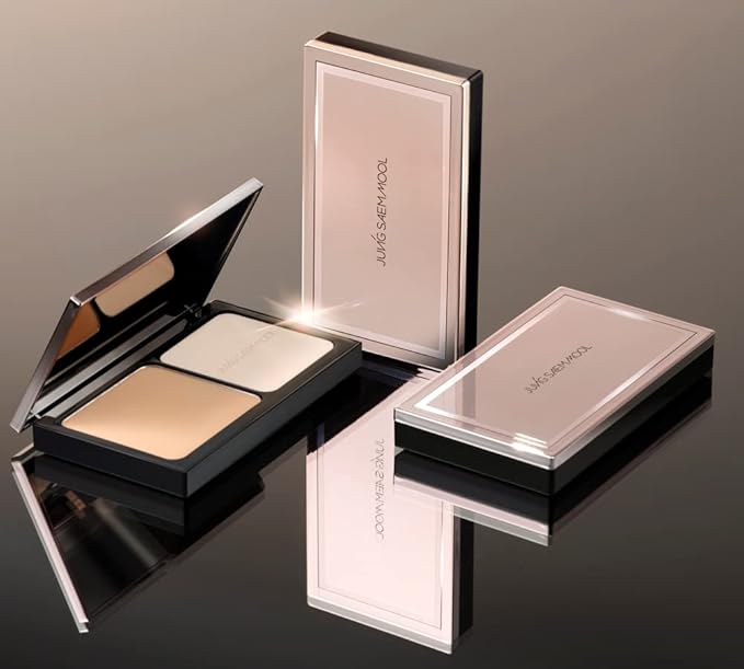 [JUNGSAEMMOOL OFFICIAL] Masterclass Powder Foundation | Flawless cover | High densitiy Sily cover | Long-lasting | Makeup Artist Brand (N2 Vanila)-BrightBean Baby