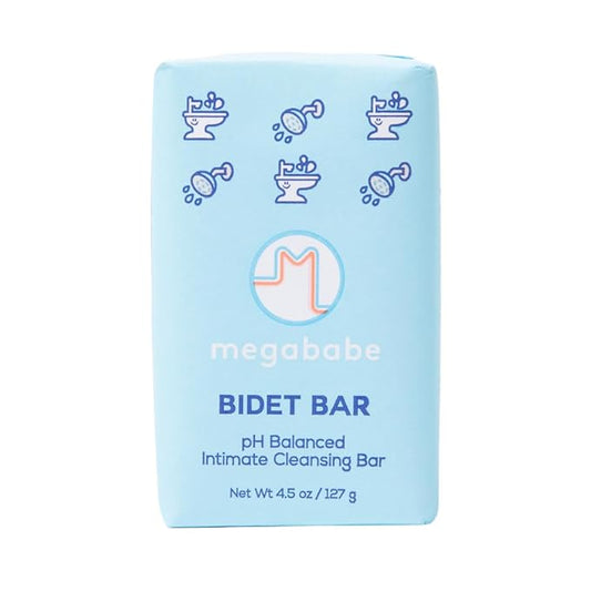 Megababe Bidet Bar | pH Balanced Cleansing Bar for the Entire Intimate Area | 4.5 oz-BrightBean Baby