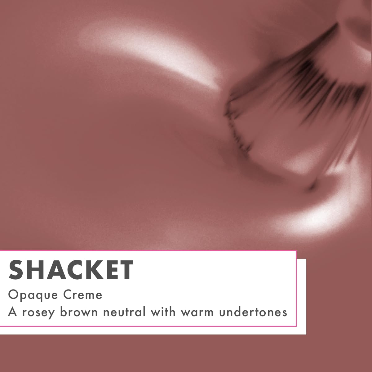 Olive & June Long Lasting Nail Polish | Plump Gel-Like Finish No Lamp Needed | Lasts up to 10 days | Salon-Quality Color at Home | 15-Free Vegan Cruelty-Free Chip-Resistant Shine |Shacket Rose Neutral-BrightBean Baby