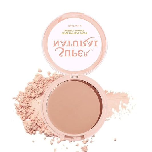 Oil Control Face Pressed Powder, Matte powder setting powder, long-lasting and waterproof loose powder, Flawless Lightweight Face Cosmetics, Cruelty-free, (04, 1 Pcs)-BrightBean Baby