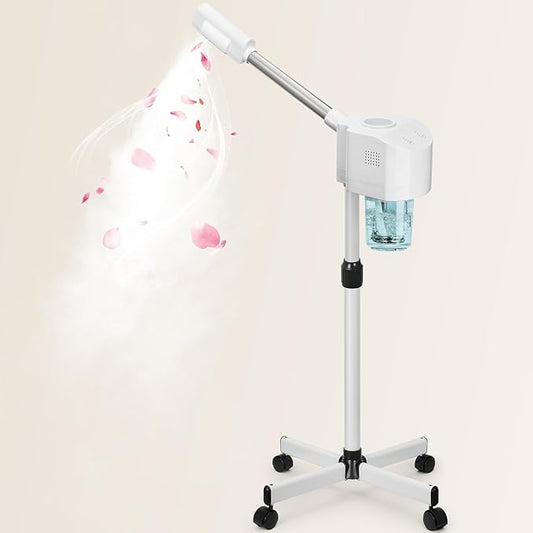 JOSTZHXIN Professional Facial Steamer, Esthetician Face Steamer Hot Mist, Facial Steamer for Home Beauty Salon Spa-BrightBean Baby