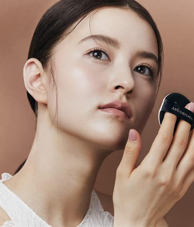 [JUNGSAEMMOOL OFFICIAL] Skin Nuder Cover Layer Cushion 23 (Medium) | Refill Included | Delicate Cover | All-day Lasting | Makeup Artist Brand-BrightBean Baby