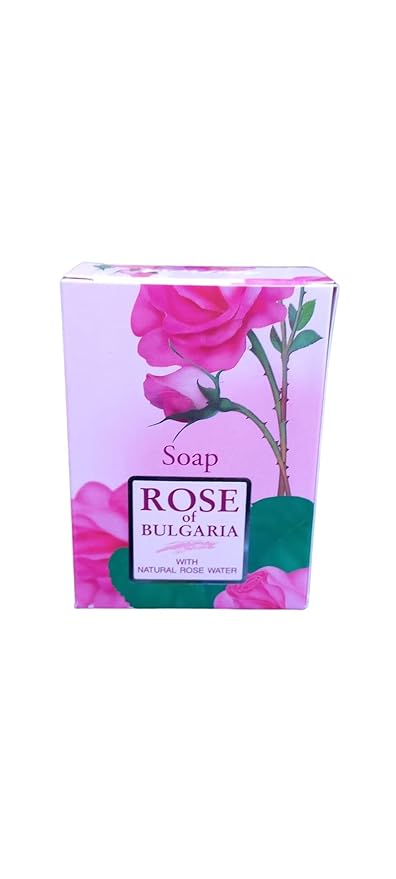 Gift set"Rose of Bulgaria" for WOMEN - HAIR SHAMPOO for Women, COSMETIC SOAP for Women, HAND CREAM with Rose Essential Oil and Rose Water-BrightBean Baby