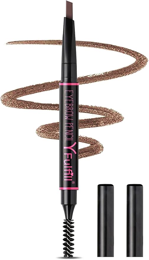 Eye Brow Pencils for Women - Waterproof Brown Eyebrow Pencil with Brush, Filler for Blondes-BrightBean Baby