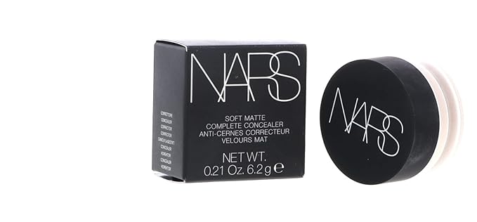 NARS Soft Matte Complete Concealer Chantilly - for fair skin with neutral undertones, Natural, 0.21 Ounce (Pack of 1), C-NA-062-03-BrightBean Baby