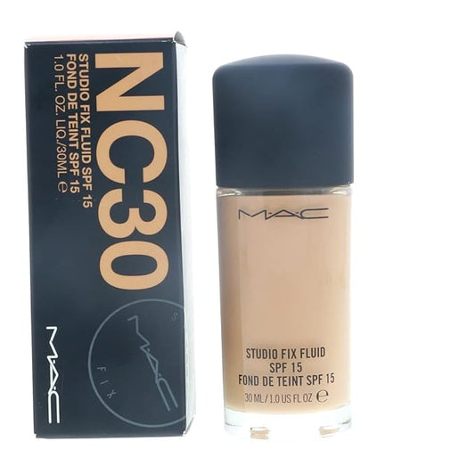 Mac Studio Fix Fluid Foundation NC30 SPF15-BrightBean Baby