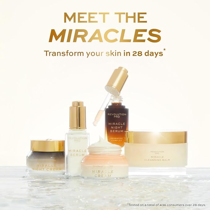 Revolution Pro, Miracle Eye Cream, Hydrating & Beautifying Eye Cream, Helps Dark Circles & Fine Lines with Vitamin C & Squalene, 0.5 oz-BrightBean Baby