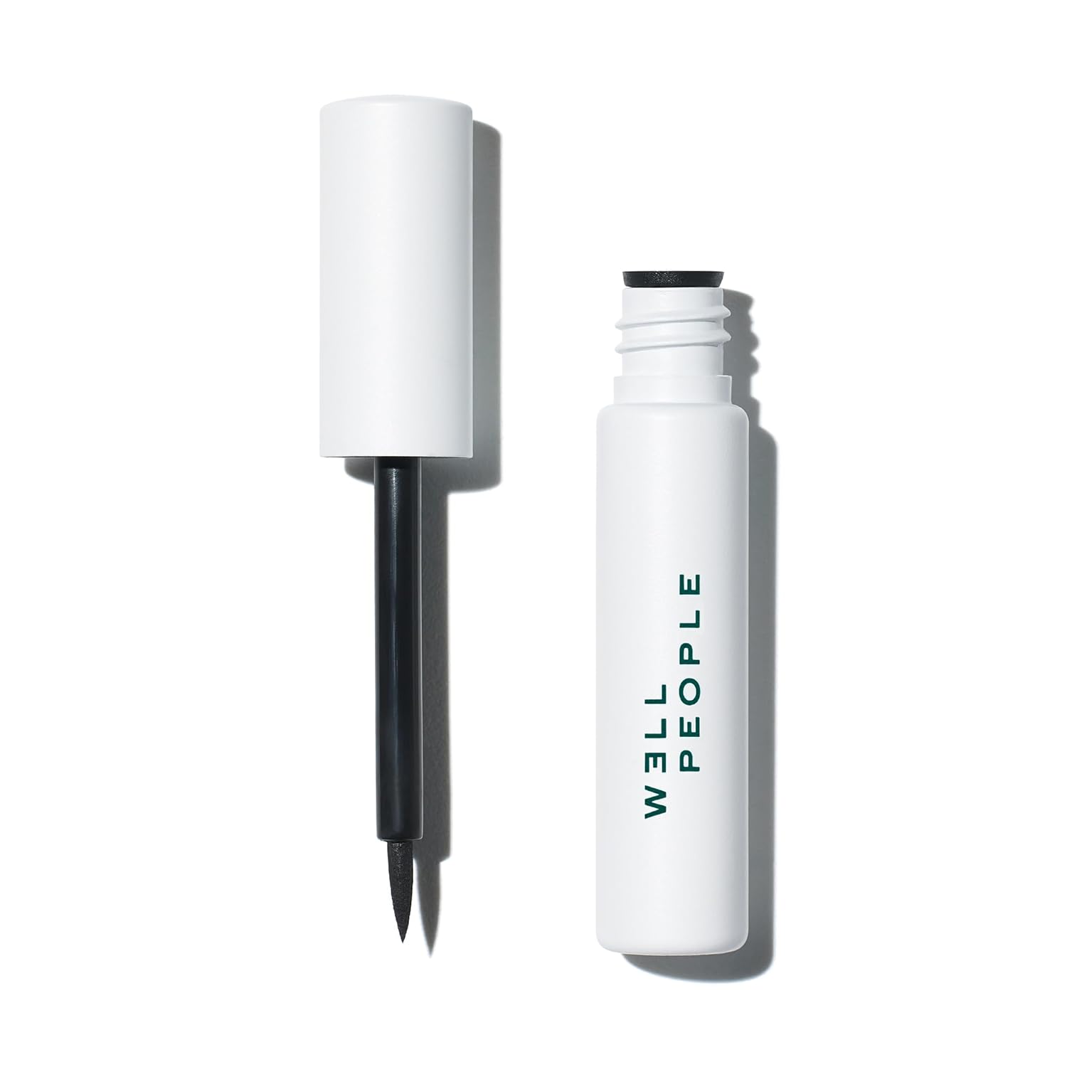 Well People Fresh Lines Liquid Eyeliner, Longwear Liquid Eyeliner For Precise Lines, Hydrating & Smudge-resistant Formula, Vegan & Cruelty-free, Black-BrightBean Baby