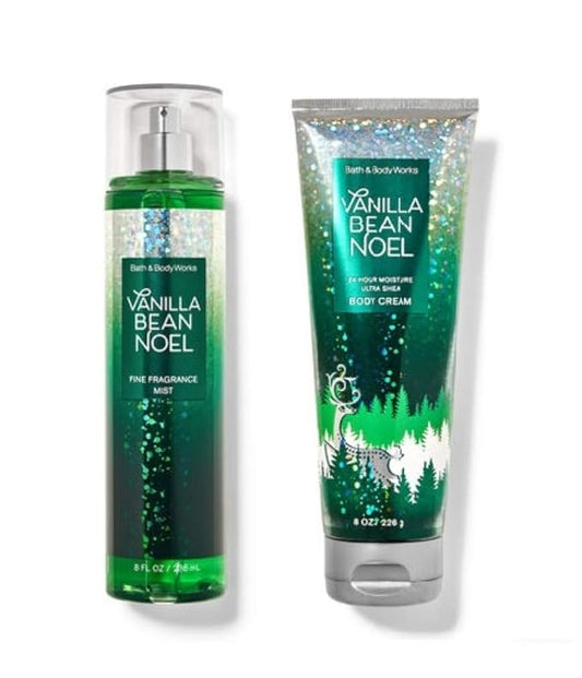 Vanilla Bean Noel - Gift Set - Fine Fragrance Mist & Body Cream (packaging varies)-BrightBean Baby