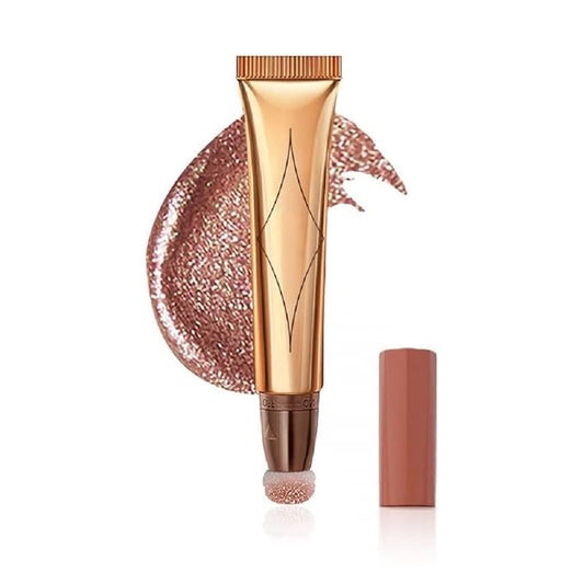 Highlighter Beauty Wand, Face Concealer Contouring With Halo Glow Liquid Filter Long Lasting & Smooth Matte Finish Liquid Illuminator Makeup Stick (05 Bronze Gold)-BrightBean Baby