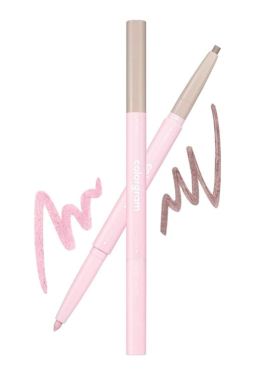 COLORGRAM Under Eye Highlighter Stick 06 Cool Pink | Silky-Smooth Long-Lasting Highlighter & Contouring Stick for Smudge-Proof, Shining Daily Makeup | K-Beauty Face Highlighters & Luminizers-BrightBean Baby