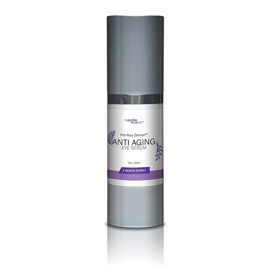 Pro Nuu Derma Serum - 2 Month Supply Anti Aging Serum - Our Best Eye Serum - Improve Dark Circles & Wrinkles with Anti Aging Vitamin C Anti Wrinkle Serum - Anti Aging Eye Serum to Aid Skin Stem Cells-BrightBean Baby